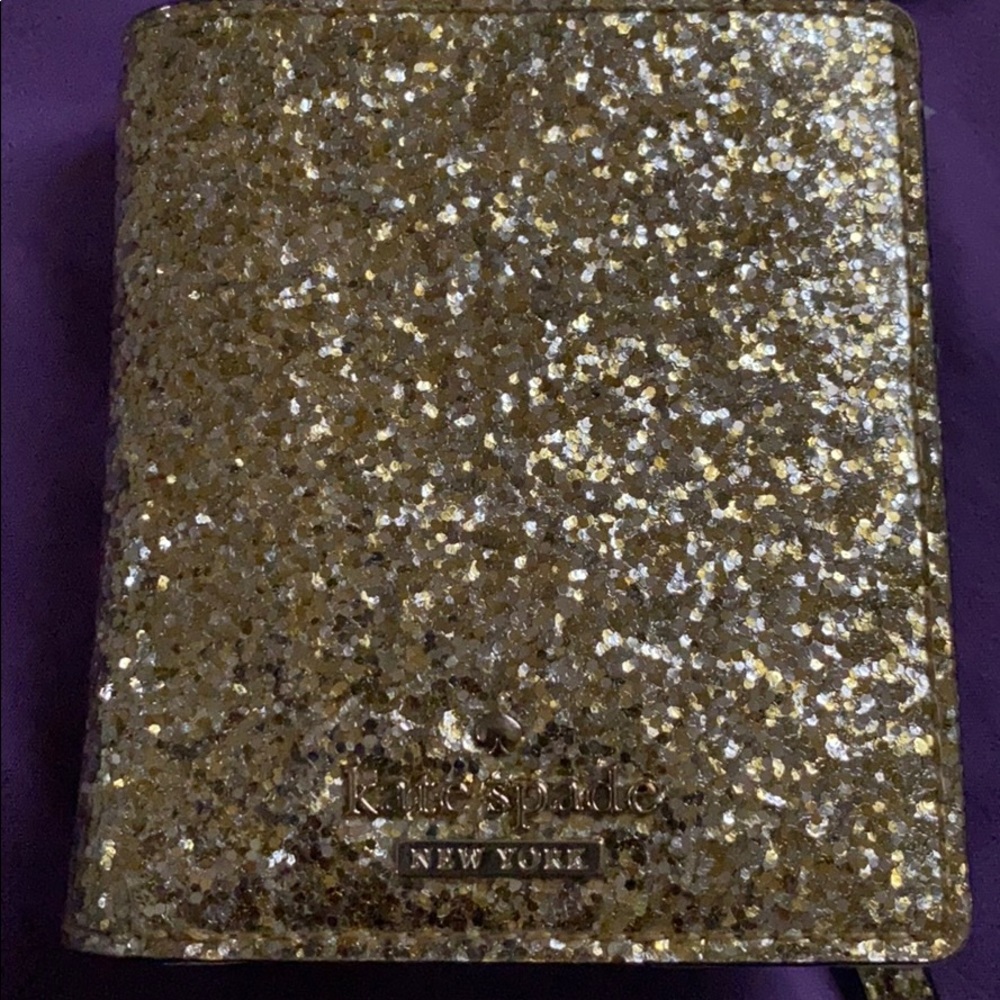 Kate Spade glitter wallet